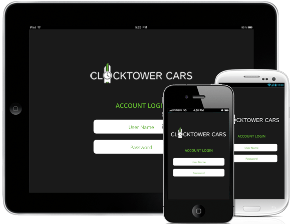 Website And App Booking Options By Clocktower Cars Taxi in Cobham: