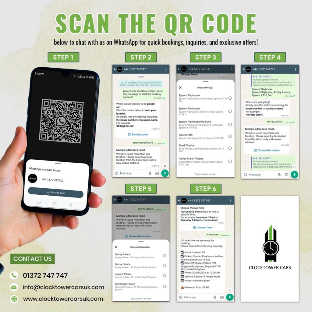 Clocktower Cars WhatsApp Guide