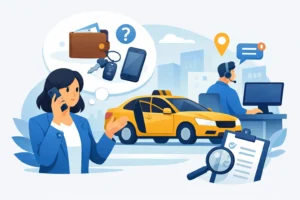Our Blogs 1 How to Report Lost Item in Taxi Quickly