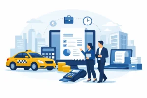 Corporate Taxi Account Invoicing Process