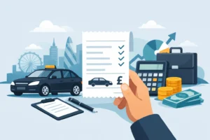 Minicab Receipt for Business Expenses UK