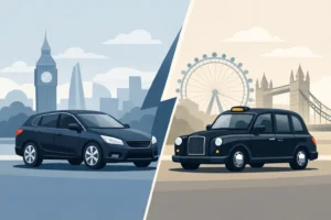 Minicab Versus Black Cab London