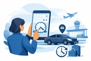 How to Change Airport Pickup Time in the App